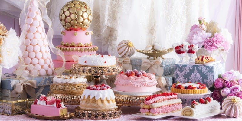 スイーツブッフェ　「マリー・アントワネットのロイヤルクリスマス」（土日祝限定）