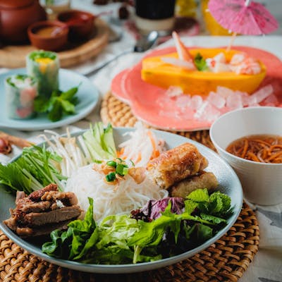 たっぷりお野菜としっかりご飯