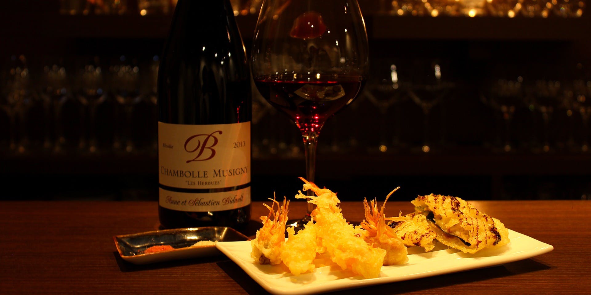 ワインと天ぷら マエヤシキ（MAEYASHIKI【旧店名】 あら木 鹿児島店 ）