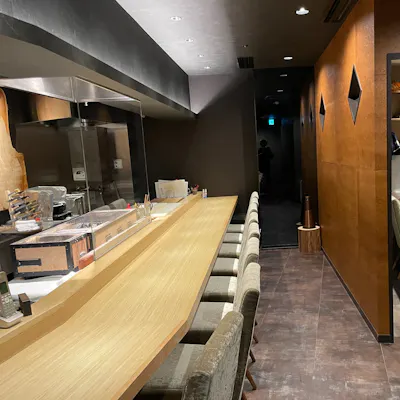 落ち着きのある店内