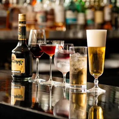 40種類のドリンクが飲み放題!