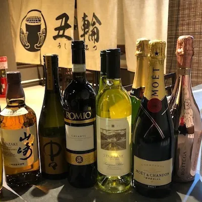 種類豊富に取りそろえるドリンクメニュー