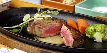 【松阪牛シャトーブリアンステーキコース】お任せ料理、松阪牛シャトーブリアン等全6品 - スギモト 本店