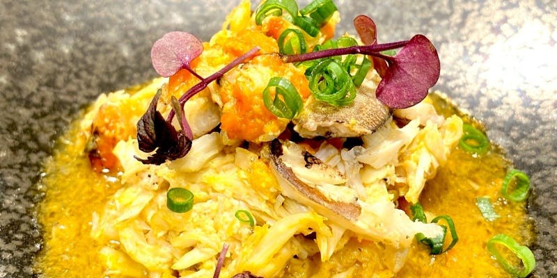 【10月23日ー12月28日スペシャルコース】上海蟹づくしとフカヒレ上湯とろみスープ、スッポン鮑入りコース