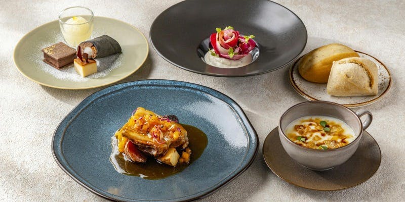 【ランチ】椿コース　12/1～2/28＋1ドリンク無料（平日限定）