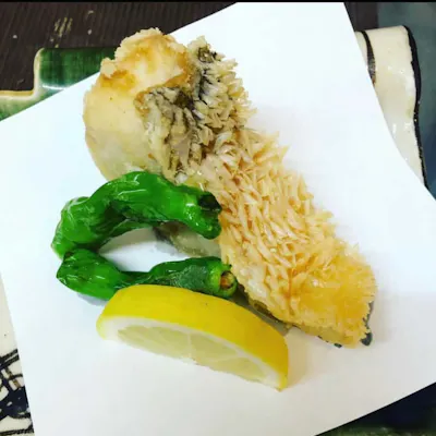 白甘鯛のうろこ焼き