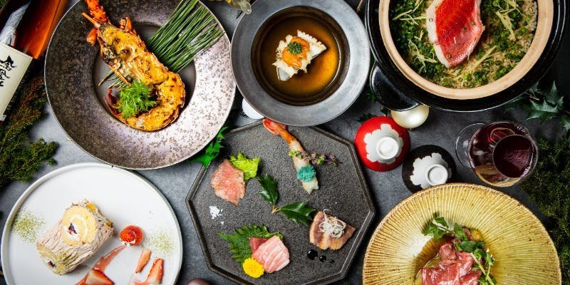 20：00～【Xmas2025】和と洋の美食が織りなす特別コース“金目鯛・津軽鴨・雲丹リゾット”