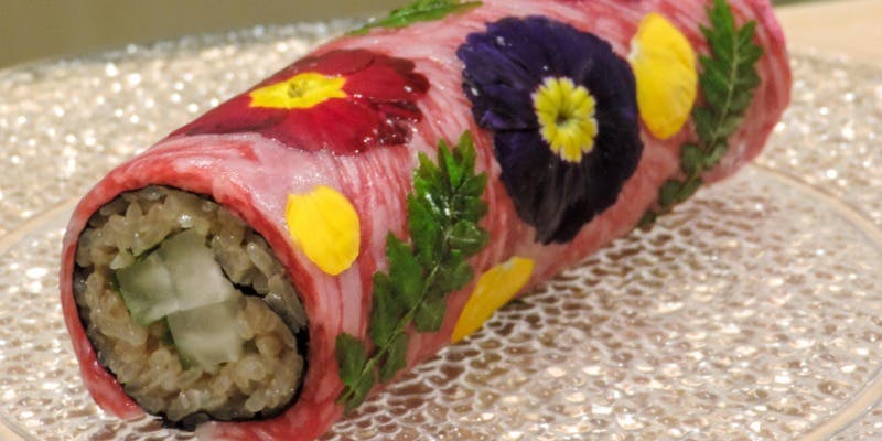 【Xmas2025】和牛フィレや人気の肉華寿司、パスタを含む贅沢イタリアン肉割烹コース