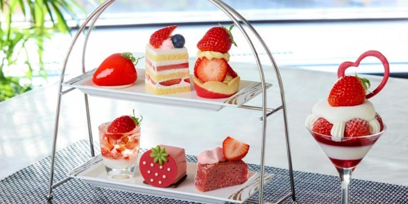 ＜1日20食限定＞【いちごアフタヌーンティーランチ】（2/16～5/6）