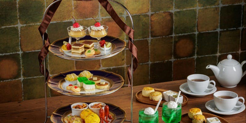 アフタヌーンティ―【レトロ喫茶】＋スパークリングワイン付き（12月1日～12月31日迄）