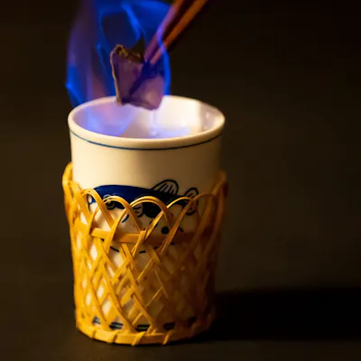 飲み放題にひれ酒も