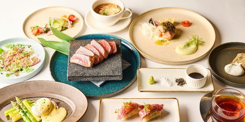 【WAGYU SPECIAL】黒毛和牛のタタキ・ステーキ・寿司など全8品