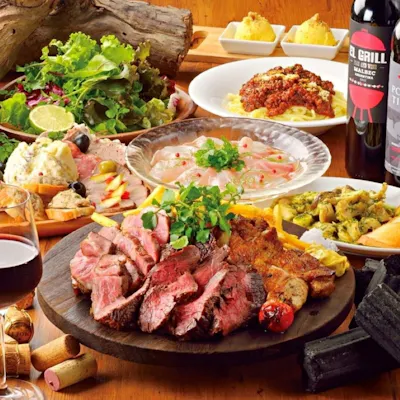 自慢の肉メニューを多彩にご用意