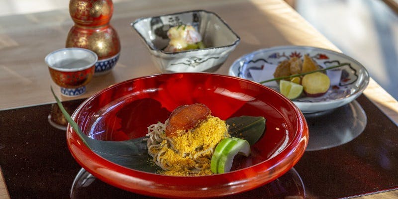 からすみ蕎麦 月と松