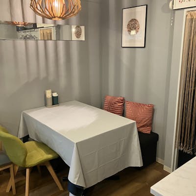 お洒落な雰囲気の店内