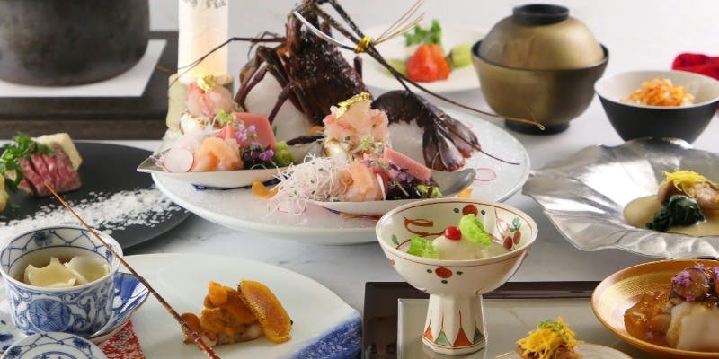 【舳】お祝いプラン＋乾杯用グラスシャンパン＋伊勢海老御造り＋記念写真