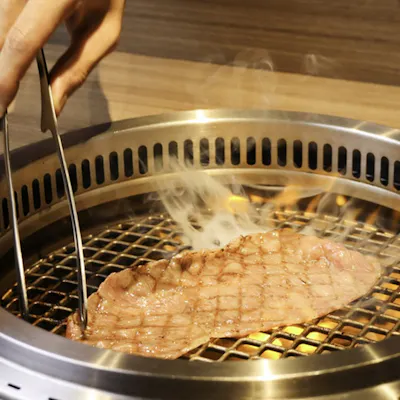 きめ細かい肉質の“近江牛”に舌鼓