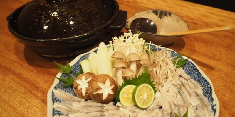 【鰻のしゃぶしゃぶ鍋コース】