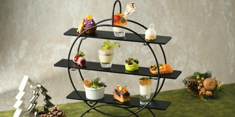 【Xmas2025】Christmas Afternoon Tea＋乾杯スパークリングワイン＋2時間カフェフリー（平日限定）