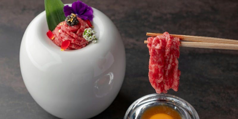 【Xmas2025】12月限定、クリスマススペシャルディナー【ソウメイ ロゼ　ボトル】＋神ユッケ