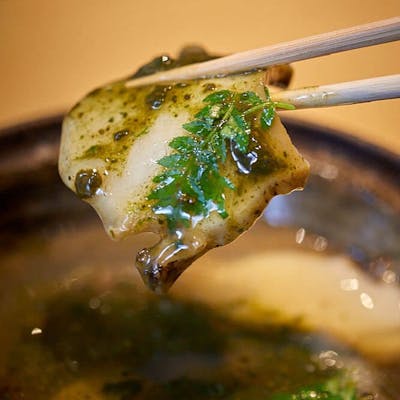 京都の伝統的な和食の味を基礎にした寿司懐石