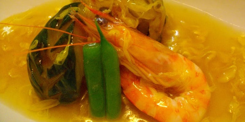 【特別コース】名物の鴨料理が入ります