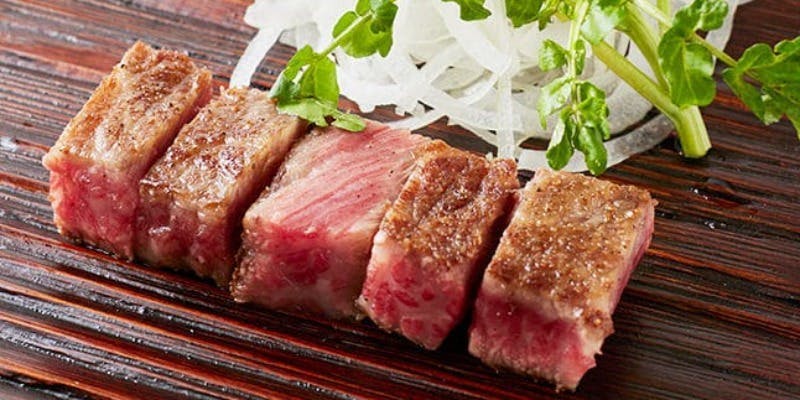 川岸牧場産神戸牛ステーキコース2.9万＋カウンター席