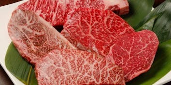 【値段変動 8400～13600円】当日にお肉を選べるコース - 米沢牛ステーキ 星乃