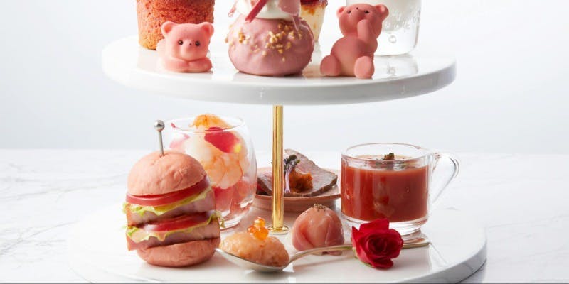 LOUANGE TOKYO Le Musee 【水曜限定】アフタヌーンティー ピンクリボン