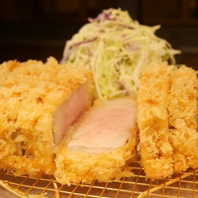 希少な銘柄豚を使用したとんかつ