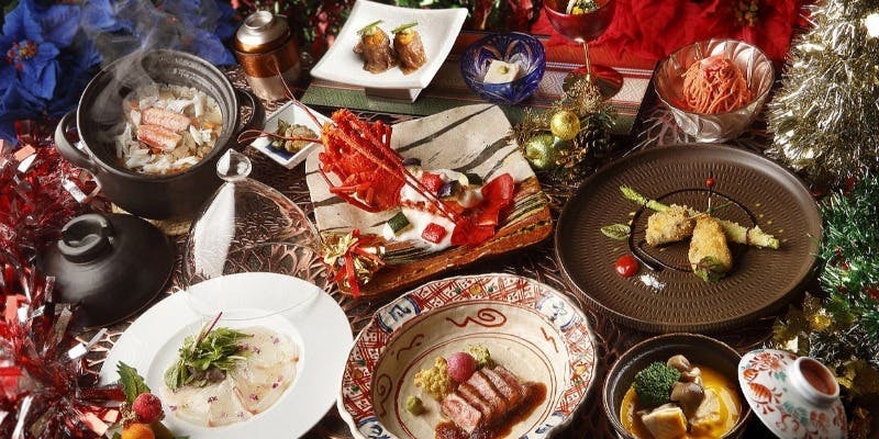 【Xmas2025早割】博多和牛ステーキ懐石＋グラススパークリングワイン（個室確約）