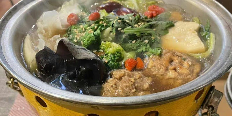 【薬膳一人鍋コース】 9,980円  （税別）