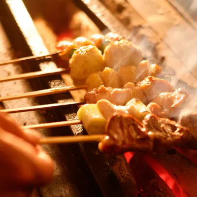 串焼で贅沢に堪能「純系名古屋コーチン」
