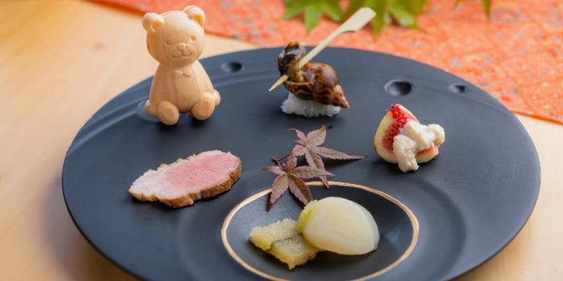 12月の宮良コース　ワインと日本酒の贅沢ペアリング前日迄のご予約で17,500円→16,000円