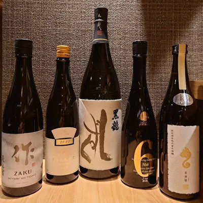 季節ごとに取り揃えるこだわりの日本酒