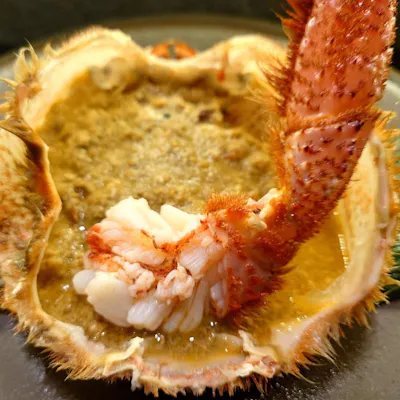 蟹を最大限楽しめるコース料理