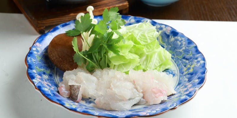 【冬季限定 / 河豚鍋コース】冬の味覚「ふぐ」を堪能