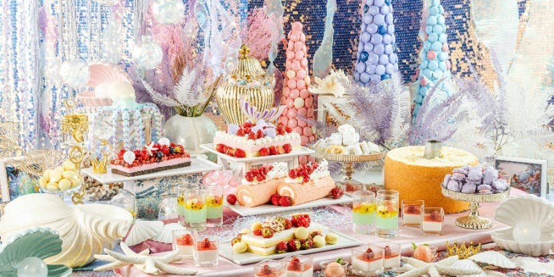 【季節のランチブッフェ】彩りサラダや窯焼きピッツァ＋スイーツブッフェ＋乾杯スパークリング（平日限定）