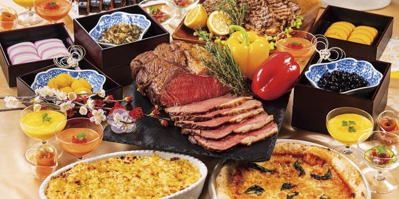 ニューイヤーブッフェ（ランチ：2026/1/1（木・祝）～1/4（日）90分制）