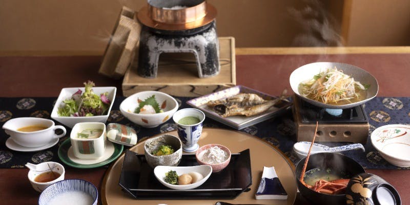【和朝食】 日本の宿ならではの美味しい朝食膳