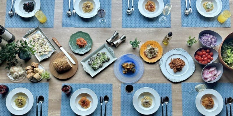 【1日5組限定】出来立てパスタ食べ放題！ハーフブッフェで楽しむランチ