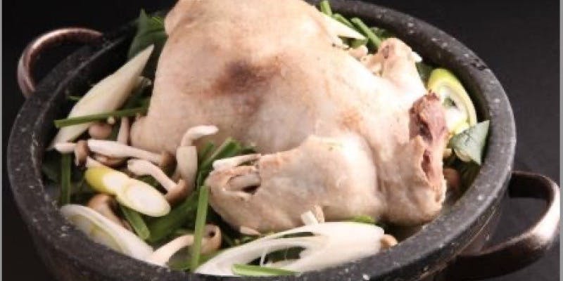 韓式タッカンマリがメイン【タッカンマリのランチ】コース