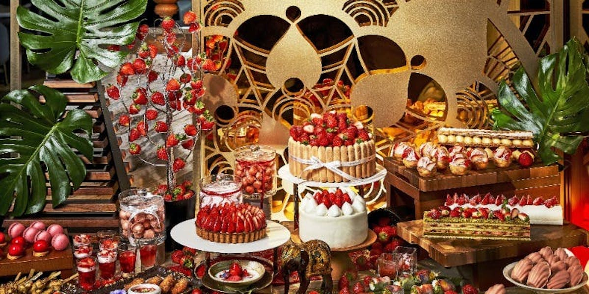 2024年センタラグランドホテル大阪のいちごビュッフェ「タイmeetsストロベリー」