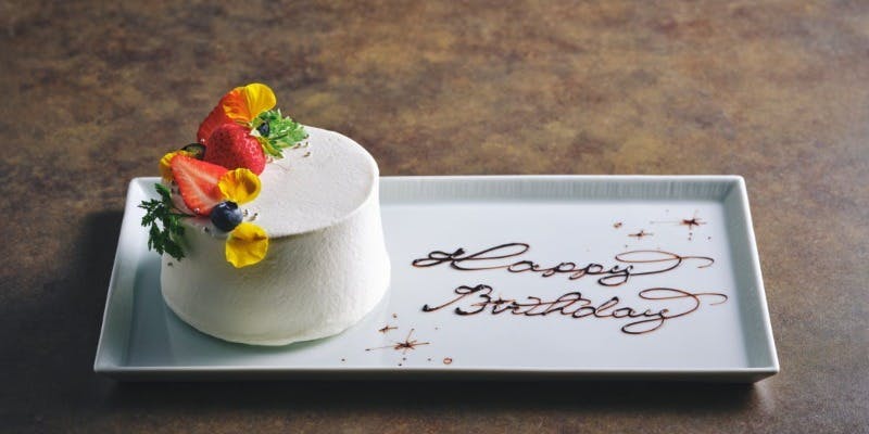 【Anniversary Special Plan】New York＋記念日ケーキ（グラスシャンパン付）