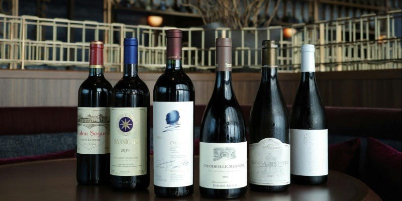 【ディナーコース】クレッシェンド ＋ 5グラスワインペアリング