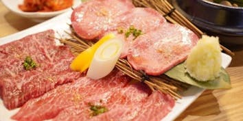 贅沢3種盛りランチセット【全8品】 - 焼肉ぽんが 江ノ島店