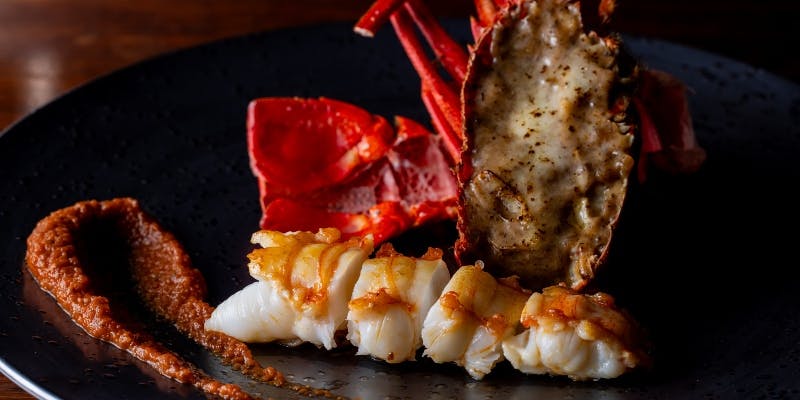 【イセエビ】コース　最高級A5黒毛和牛とイセエビを堪能 10品