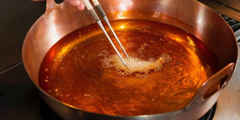 厳選素材を使用したKOKUSHO Degustazioneコース