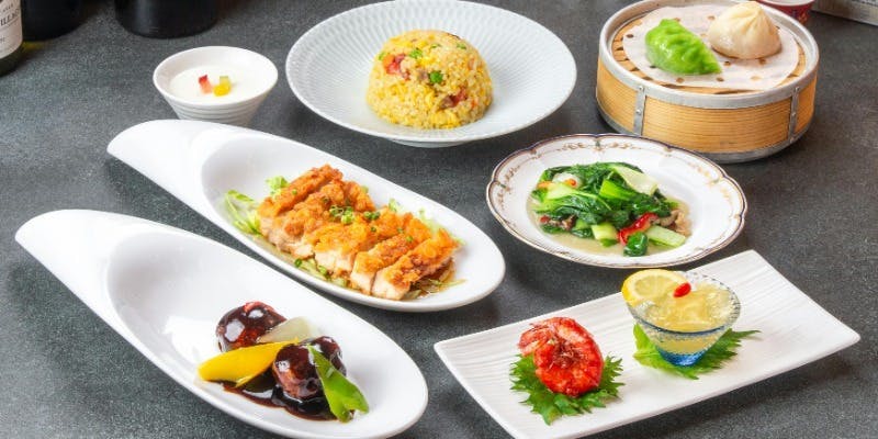 【期間限定コースA】黒酢豚の上海風炒めや大山鶏の油淋鶏含7品　4000円→3000円