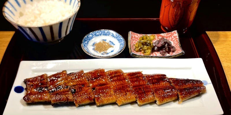 ランチ：【数量限定】国産うなぎ御膳 フルサイズ＋1ドリンク：WEB特典